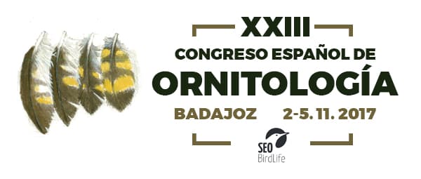 Logotipo de XXIII Spanish Ornithology Conference
